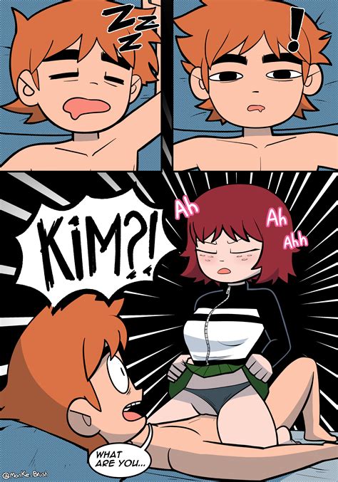 Post Comic Kim Pine Monke Brush Scott Pilgrim