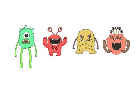 Monster Graphic By Faykproject · Creative Fabrica