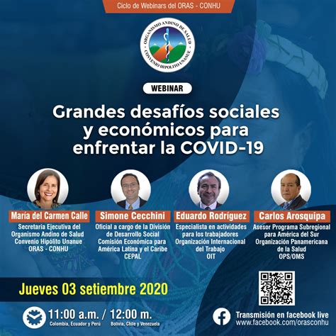 Webinar Grandes Desafíos Sociales Y Económicos Para Enfrentar La