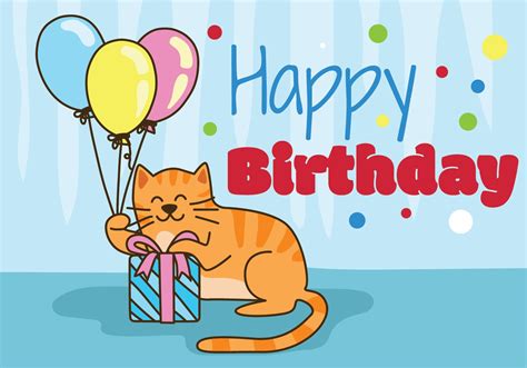 Happy Birthday Animals 545630 Download Free Vectors