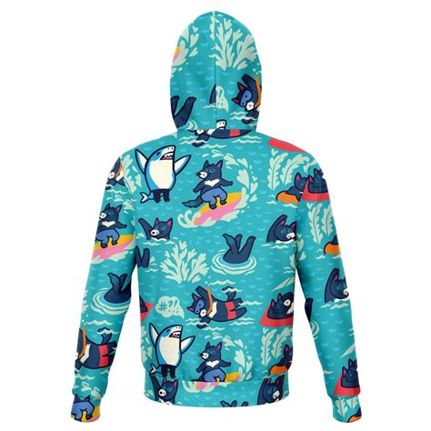 Kawaii Fairy Tail Wolf Hoodie Cute All Over Print Unique Etsy