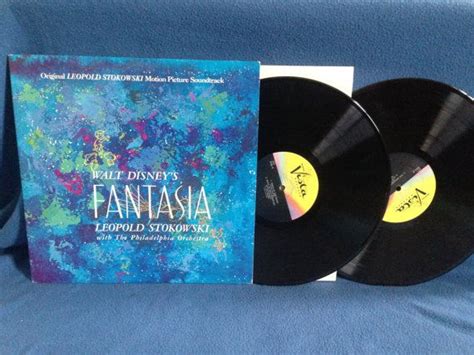 Rare Vintage Fantasia Original Soundtrack Etsy Vinyl Sales Disney
