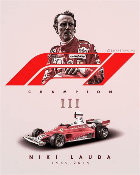 Niki Lauda Poster By Srivastavavs Poster Movie Posters Movies