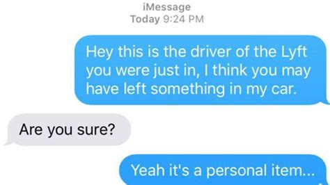 Woman Leaves Sex Toy In Back Of Lyft Share Car OMG Im So Embarrassed