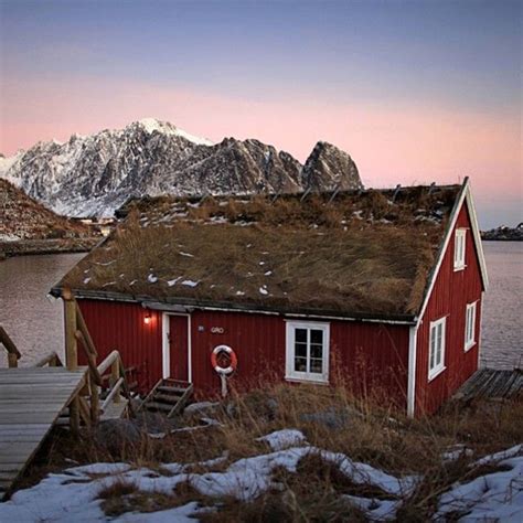 Typical Lofoten House Norway Photo By Sausse David Padgram National