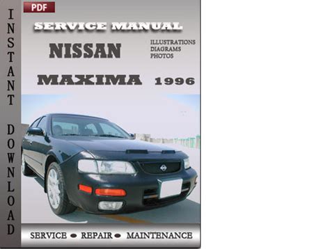 1996 Nissan Maxima Factory Service Manual