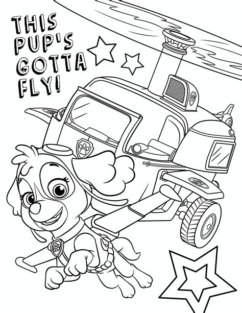 Are you ready to join them? Paw Patrol Coloring Pages Printable | Free Coloring Sheets