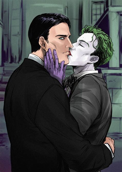 Bruce Joker By Doctorhojo From Tumblr Batjokes Batman Vs Joker