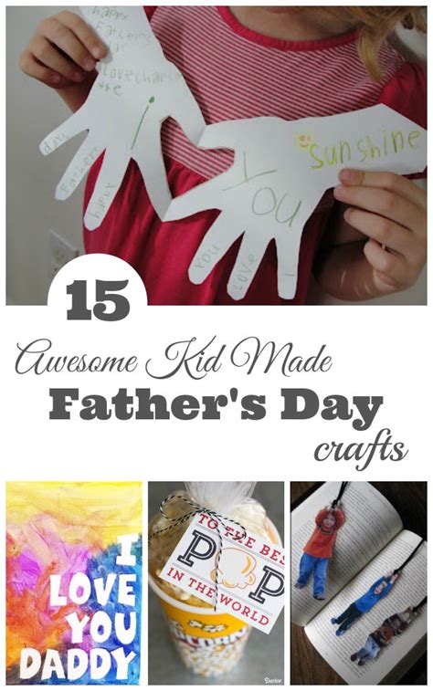 I gotta grab a couple things yet myself, but the kids have made their gift for dad. Father's Day Kid Made Crafts