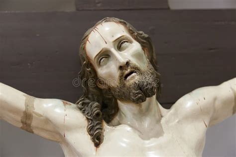 371 Carved Statue Crucifixion Jesus Christ Wood Stock Photos Free