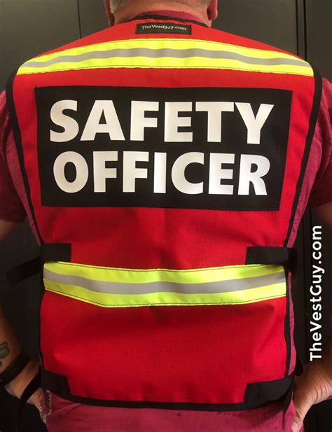 Incident Command Safety Officer Vest Safety Officer
