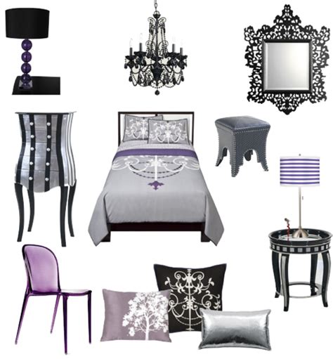 Plenty of purple white bedroom to choose from. Pin by Tiffany Jackson on For the Home | Silver bedroom ...