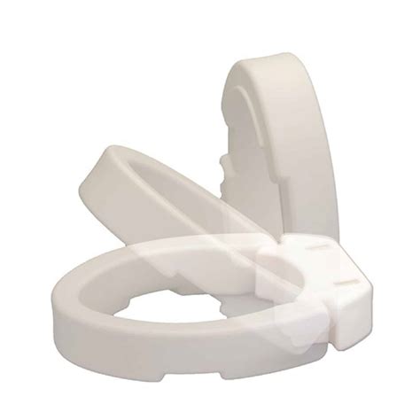 Elongated Hinged Toilet Seat Riser Welcome To Alpine Home Medical