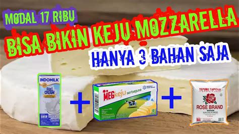 Mozzarella is a traditionally southern italian cheese made from italian buffalo's milk by the pasta filata method. CUMA 17 RIBU !!! CARA MEMBUAT KEJU MOZZARELLA MUDAH DAN ...