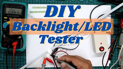 Diy Backlightled Tester From Led Tube Youtube