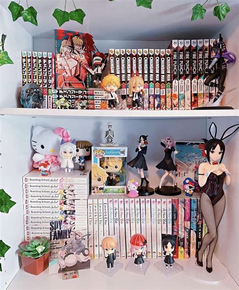 Manga Shelf Inspo Otaku Room Cute Room Ideas Anime Bookshelf Aesthetic