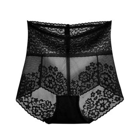 Sexy Lace Women High Waist Panties Lingerie Knickers Seamless Briefs Underwear Ebay