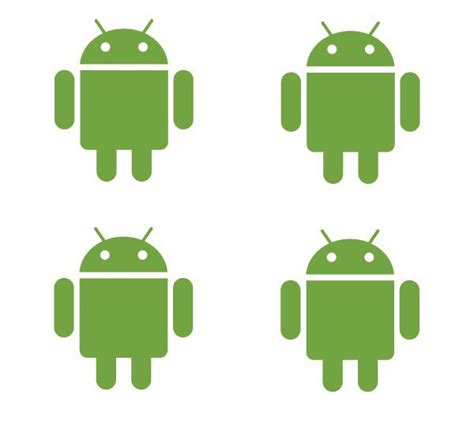 Aufkleber Androidfigurende