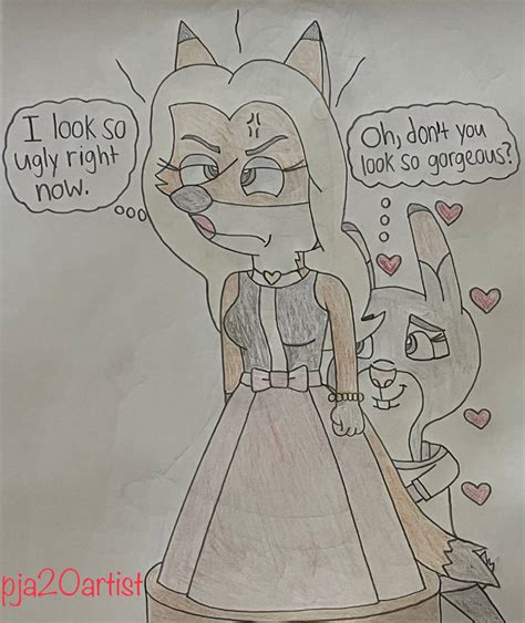 Nick Wilde In A Gorgeous Prom Dress By Pja Productions On Deviantart