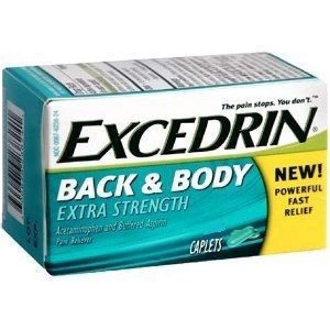 Excedrin For Back Pain Is It Truly Effective Or Just A Hoax