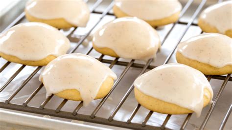 Vanilla Cookies With Vanilla Bean Glaze Nielsen Massey Vanillas