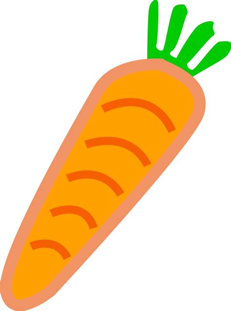 Outline clipart carrot, Outline carrot Transparent FREE ...