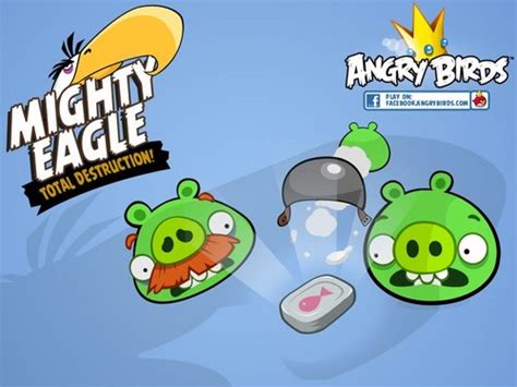 The mighty eagle will emerge from the skies and eliminate not only all of the pigs but also all of the blocks that he encounters. Angry Birds images Mighty Eagle HD wallpaper and ...