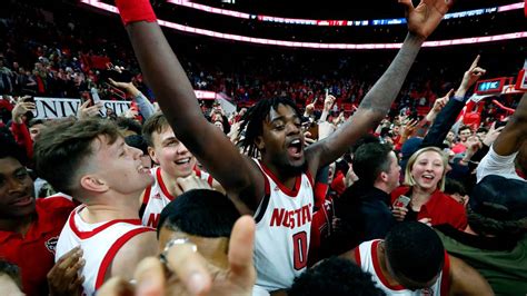 Nc State Wolfpack Mens Basketball Team Returns To Raleigh Raleigh