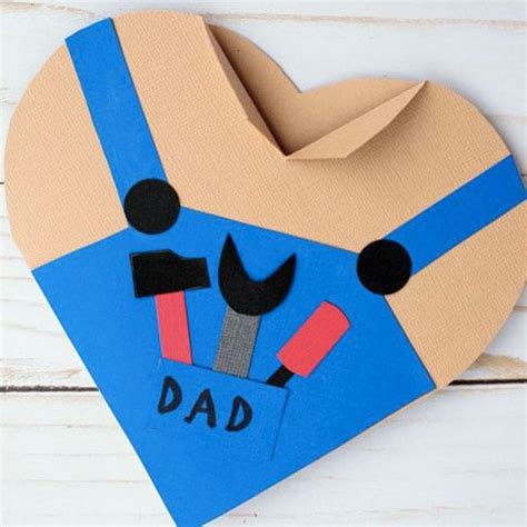 Cute ideas to make the best homemade fathers day cards! 18 Easy Father's Day Craft Ideas - Homemade Gifts for Dad