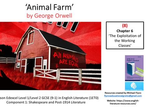 GCSE Literature: (8) ‘Animal Farm’ – Chapter 6 | Teaching Resources