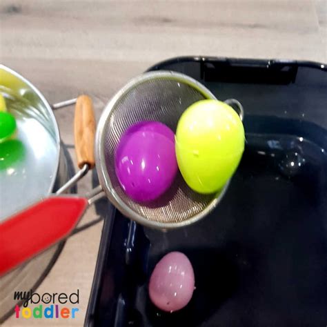 Easter Egg Water Play Sensory Bin My Bored Toddler