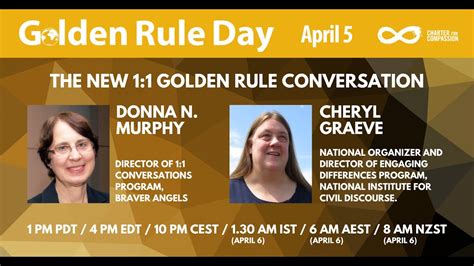 the new 1 1 golden rule conversation for golden rule day 2023 youtube