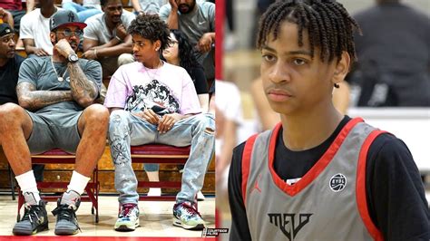 Kiyan Anthony Will Give You Buckets Carmelo Anthony S Year Old Son