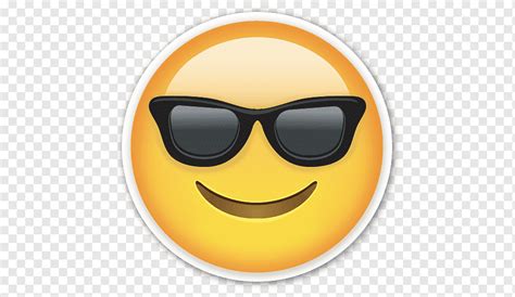 Ein sehr häufig verwendeter smiley bei whatsapp. Cool Emoji, Emoji Emoticon Smiley-Symbol, ein Bösewicht ...
