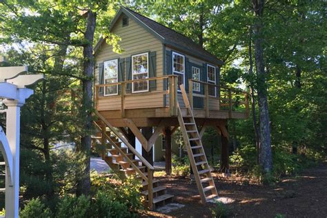Many things need to be considered, from the cost of getting permits approved to, for more choosing to build a pole barn on your property. When Life Gives you Trees… Build a Treehouse Shed!: Sheds ...