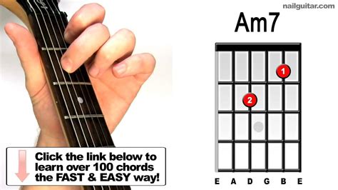 Am7 Play Guitar Chords Youtube