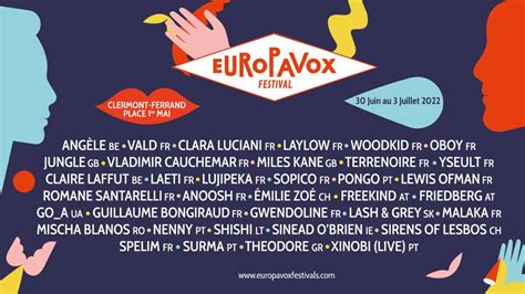 Europavox Festival Saison France Portugal 2022