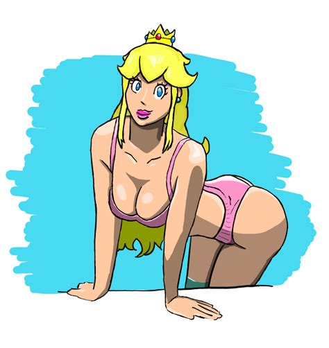 Rule 34 1girls Bikini Female Female Only Mario Series Nintendo Princess Peach Solo 7261891