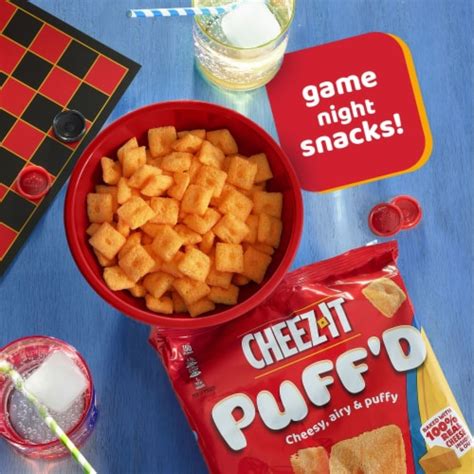 Cheez It Puffd Double Cheese Cheese Puffs Snacks 575 Oz Frys