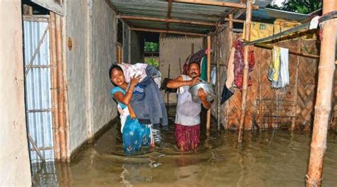 14000 In Relief Camps Nearly 5 Lakh Hit One Dead As Assam Flood Situation Worsens Guwahati