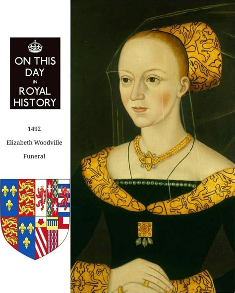 On This Day In History 12 June 1492 Elizabeth Woodville S Funeral With The Exception Of