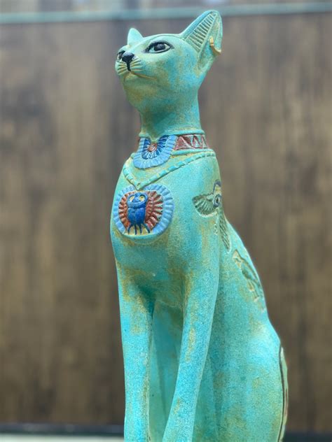 Ancient Egyptian Goddess Bastet Statuette Ancient Egyptian Etsy