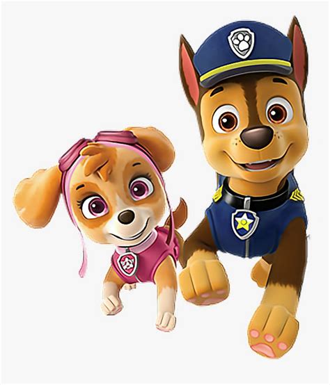 Paw Patrol Chase And Skye Png Download Paw Patrol Skye Y Chase