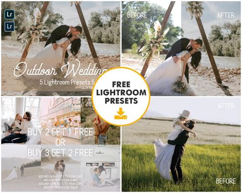 Top 5 paid wedding presets pack free download. Outdoor Wedding Lightroom Presets. Desktop And Mobile ...