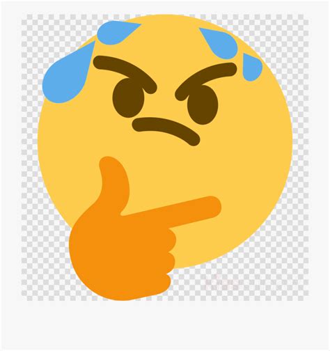 Download High Quality Thinking Emoji Transparent Discord Transparent