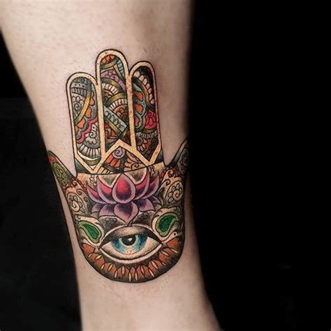 63 Dainty Hamsa Hand Tattoo To Protect Yourself From The Evil Eye