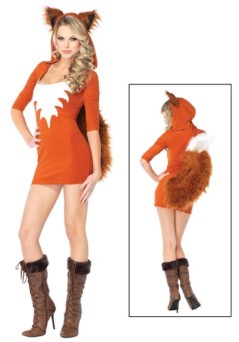 Plus Size Sexy Fox Costume 1x 2x