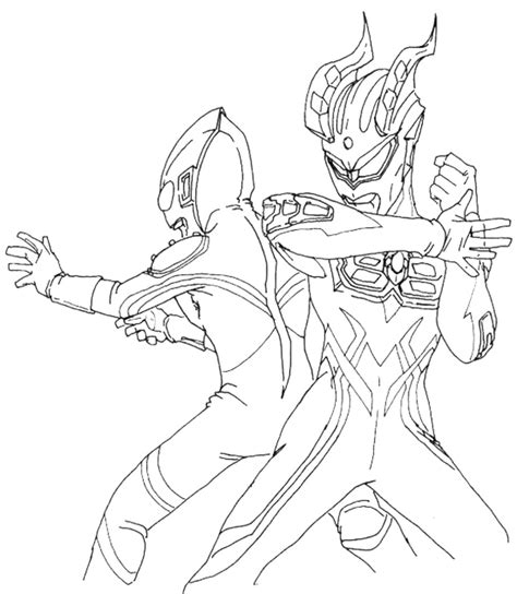 Ultraman max coloring pages sleekads com. Gambar Mewarnai Ultraman Nexus • BELAJARMEWARNAI.info