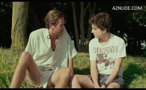 Timothee Chalamet Armie Hammer Sexy Scene In Call Me By Your Name Aznude Men