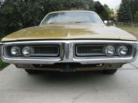 Dodge Charger Coupe 1971 Gold For Sale Wh23g1e101796 1971 Dodge